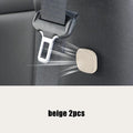Suede Magnetic Suction Car Seat Belt Fixing Clips Auto Belt Holder