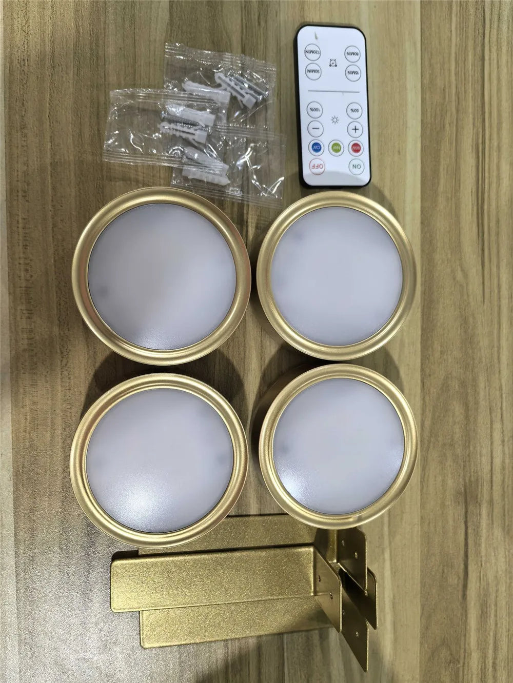3 Color Wireless Wall Light Dimmable Led Spotlight Battery Powered Lamp Home Wall Lamp Led Lights
