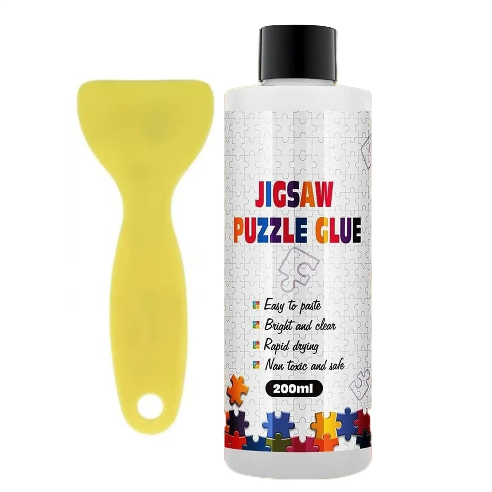 Puzzle glue special transparent glue for Quick Drying Clear Sealer With Applicator For Jigsaw Photo
