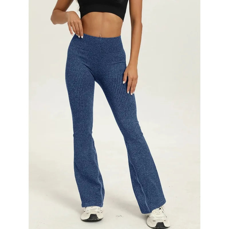 Bell bottom Women Seamless Slim Leggings