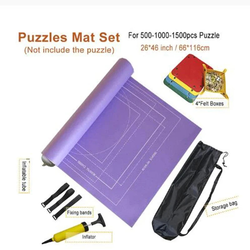 Professional Puzzle Roll Mat up to 3000 Pieces