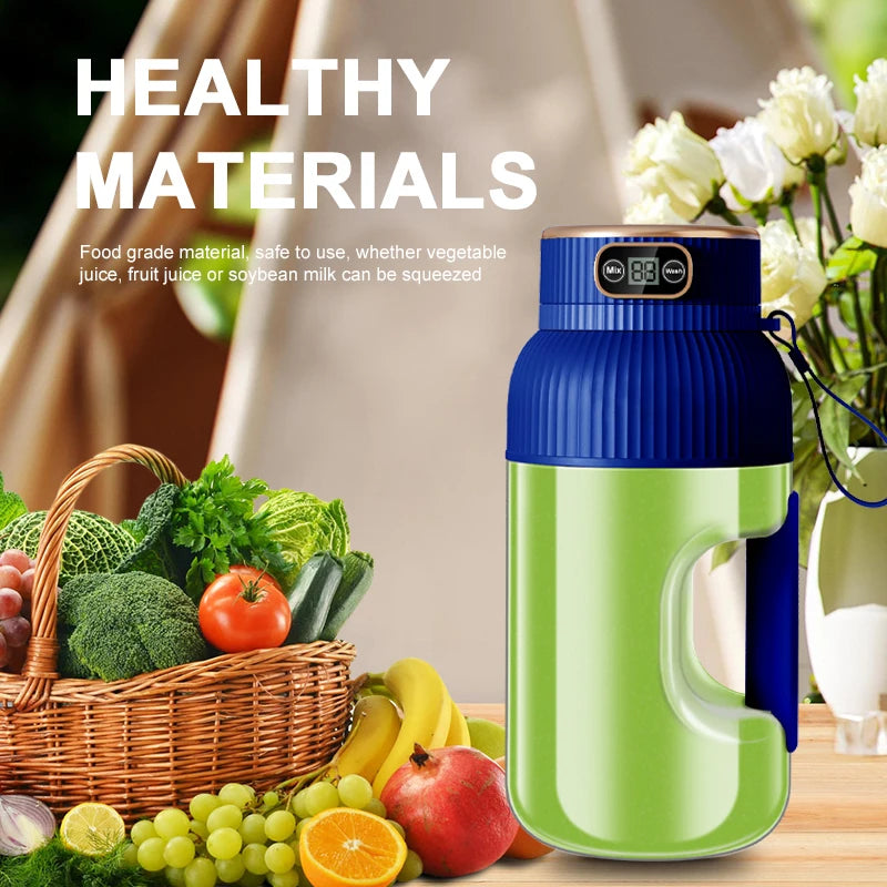 Portable Juicer Blender Fruit Juicer 1000ML USB Charging