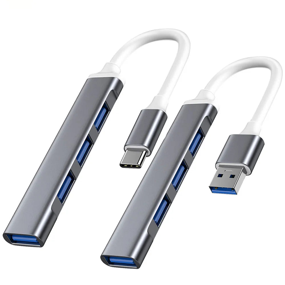 USB Type C HUB 3.1 4 Port Multi Splitter Adapter