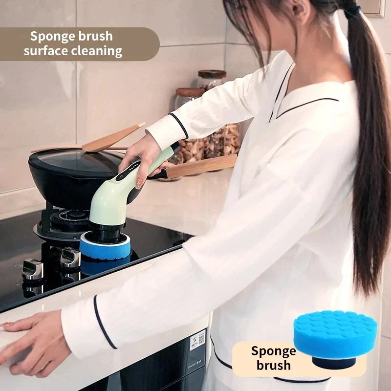 9 in 1 Electric Cleaning Brush