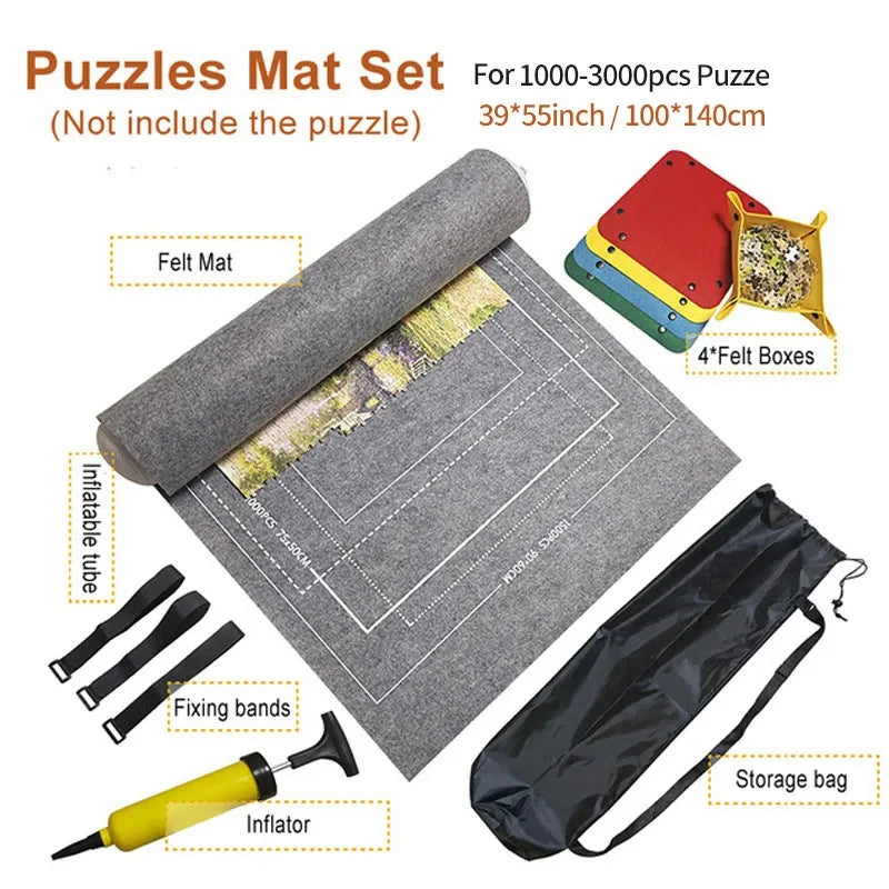 Professional Puzzle Roll Mat up to 3000 Pieces