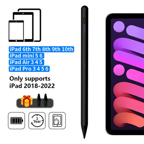 Stylus Pen For Apple Pencil with LED Power Indicators