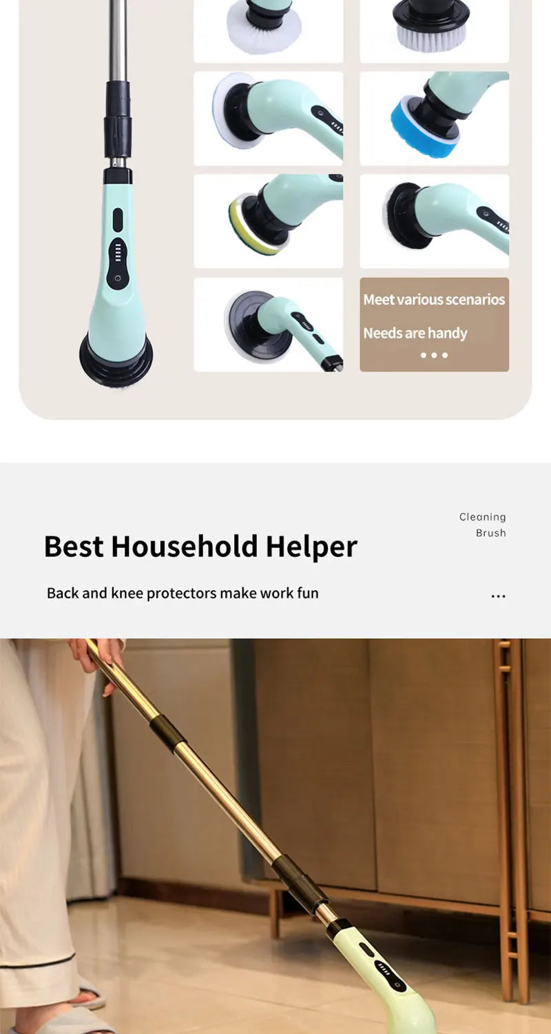 9 in 1 Electric Cleaning Brush