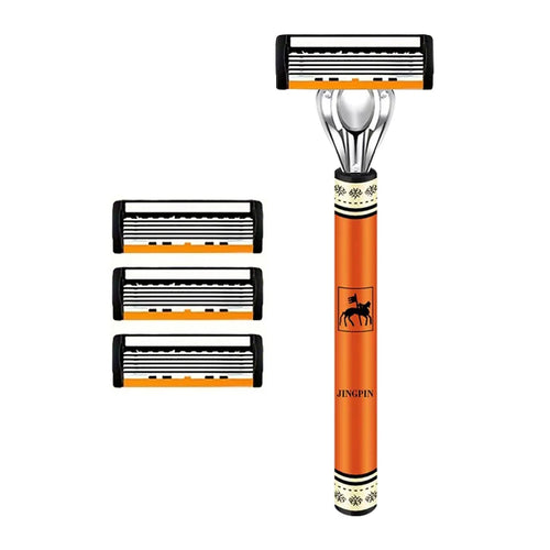 6 layer men's stainless steel Razor blade