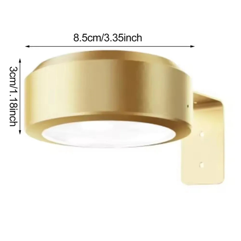 3 Color Wireless Wall Light Dimmable Led Spotlight Battery Powered Lamp Home Wall Lamp Led Lights