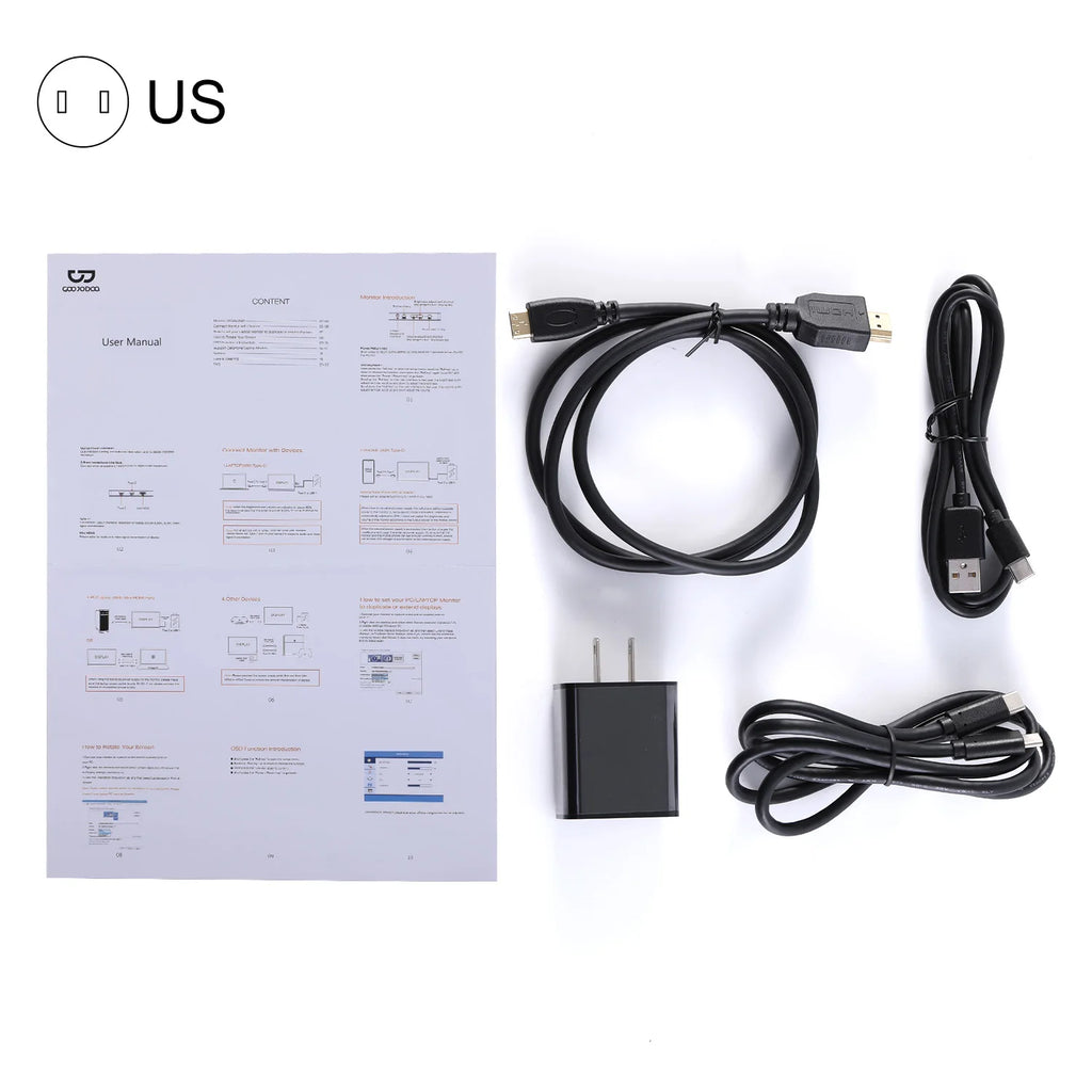 14 Inch Portable Monitor Dual screens For PC/Phone/PS4/PS5/Switch1/Switch2/Xbox