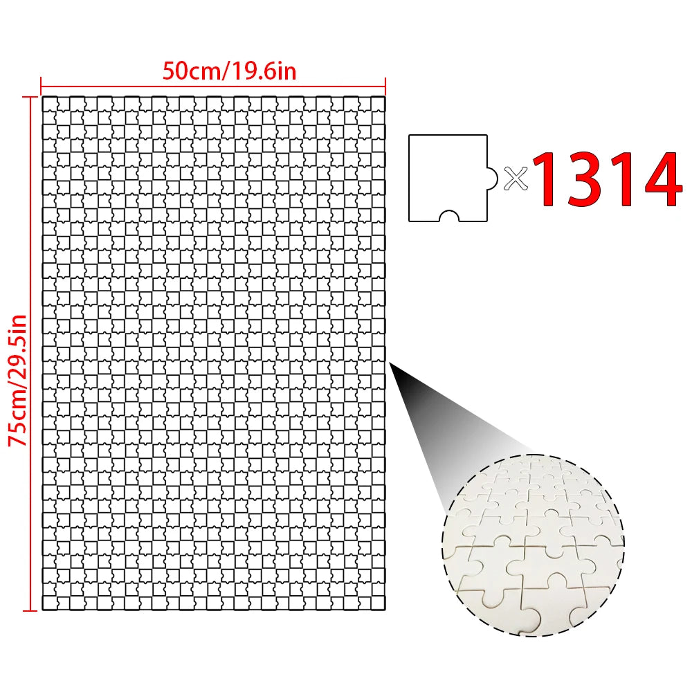 HMSTOCK Custom Photo Puzzle with/without Frame