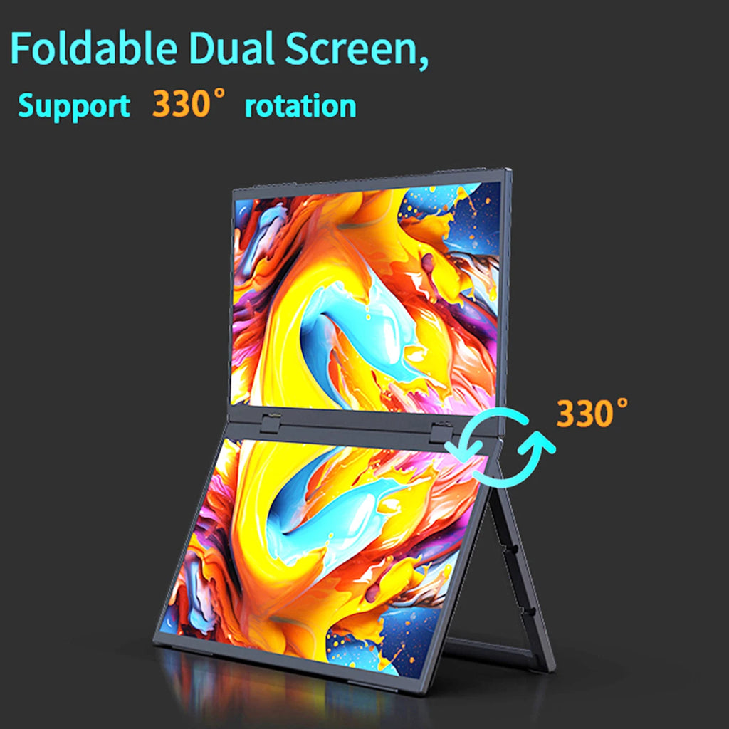 18.5" Dual Touch Portable Monitor Non touch Optional 100Hz 1080P FHD