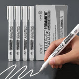 1/2/3PCS Waterproof Metal Marker Permanent White Paint