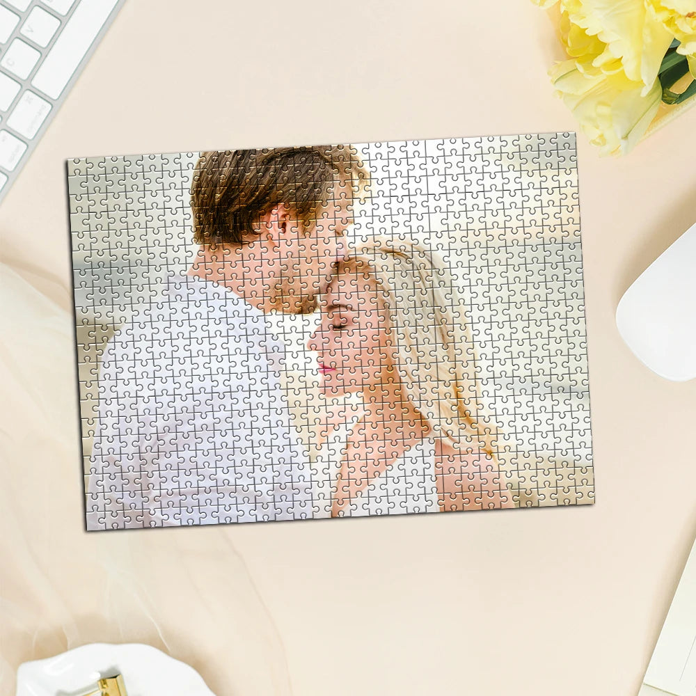 Personalized Custom Photo Puzzle Customize  300/500/1000 Pieces Jigsaw Puzzle