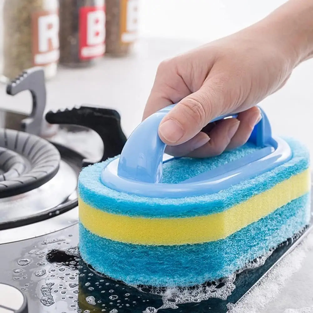 Household Cleaning Brush With Handle Dish Soap Bathroom Kitchen Tub