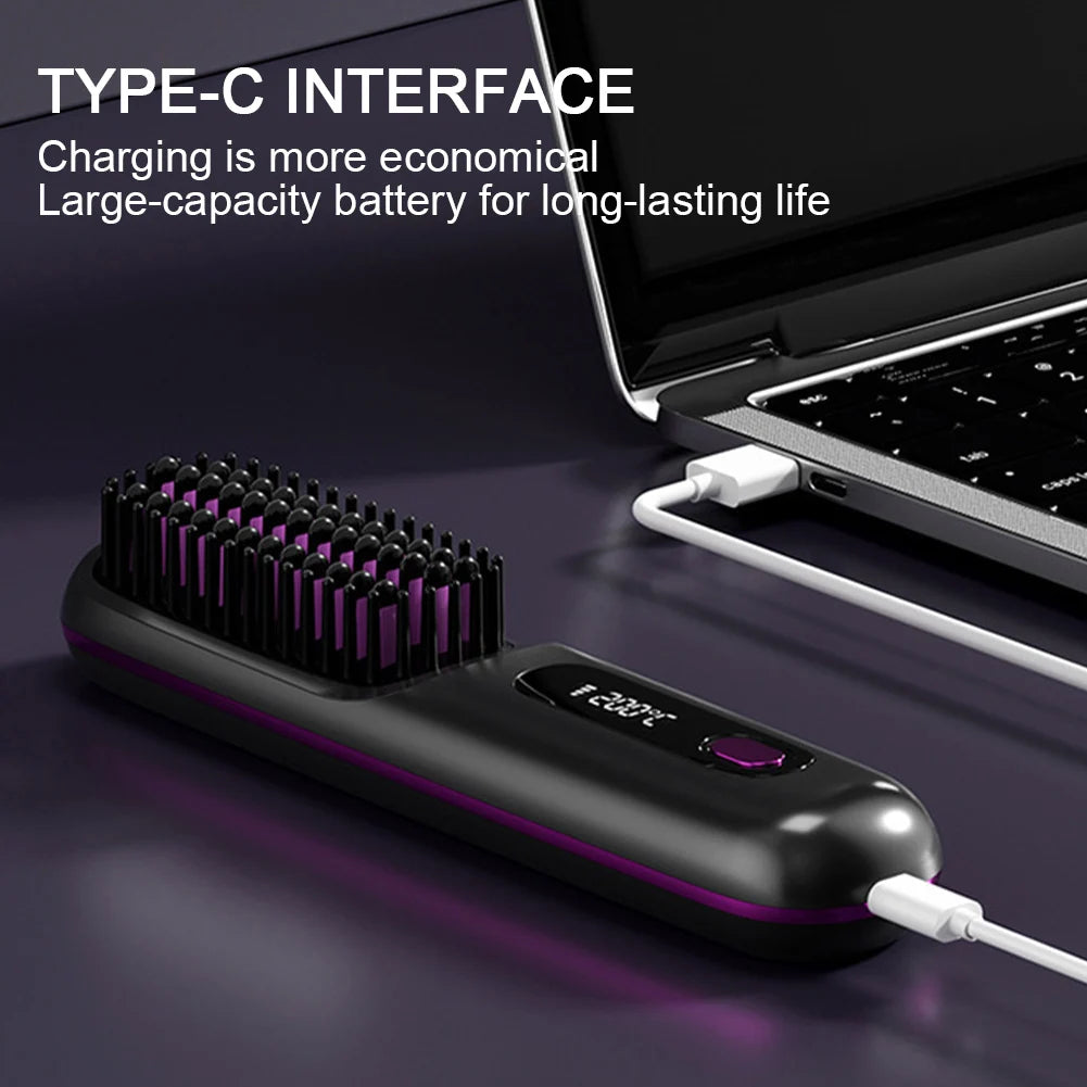 Cordless Portable Hair Straightener
