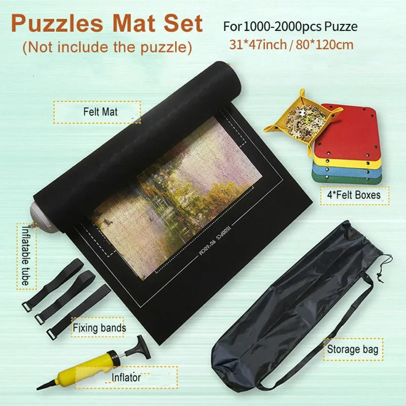 Professional Puzzle Roll Mat up to 3000 Pieces