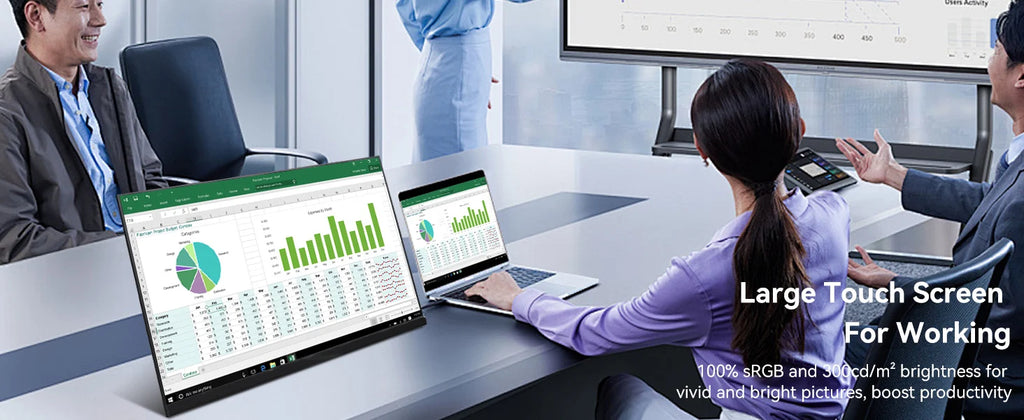 23.8 Inch 120Hz Large Portable Touchscreen Monitor
