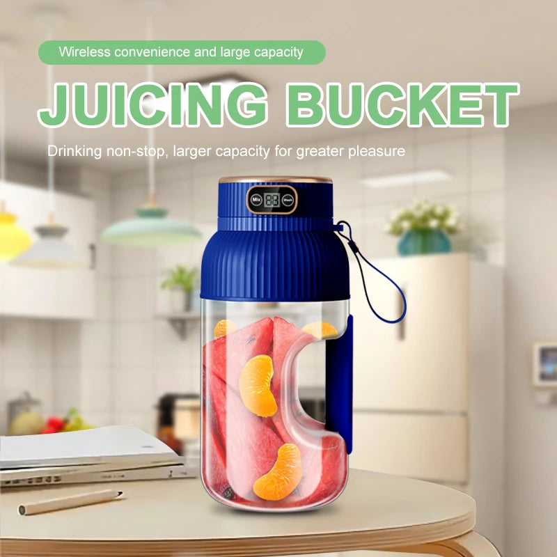 Portable Juicer Blender Fruit Juicer 1000ML USB Charging