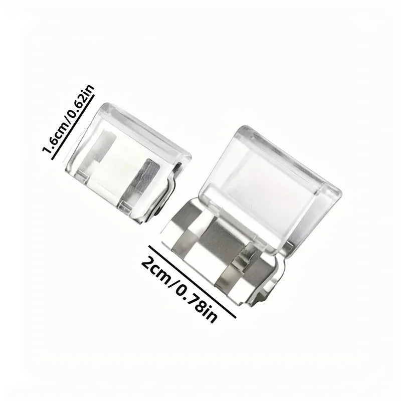 2/4/6/pcs Invisible Leg Shortening Anti Slip Clips