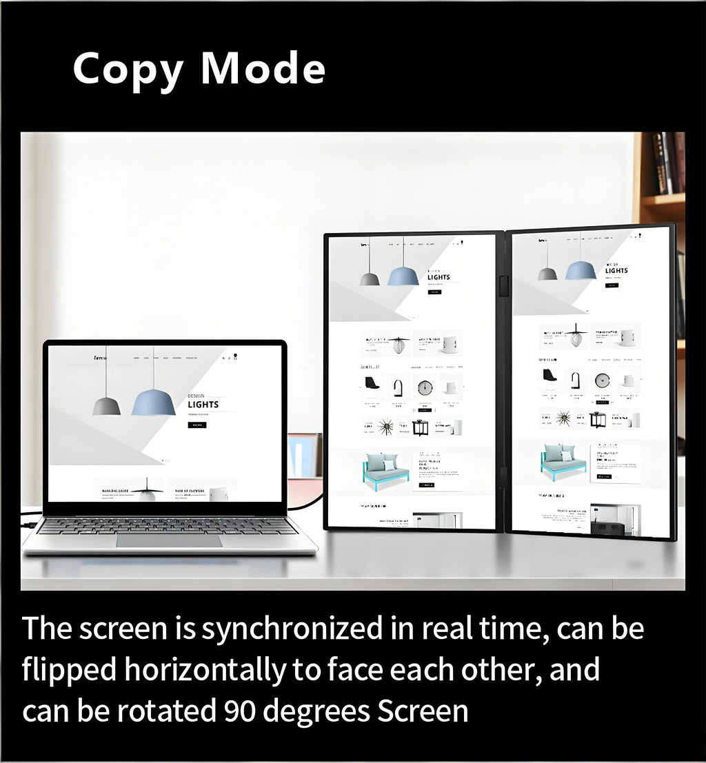 18.5" Dual Touch Portable Monitor Non touch Optional 100Hz 1080P FHD