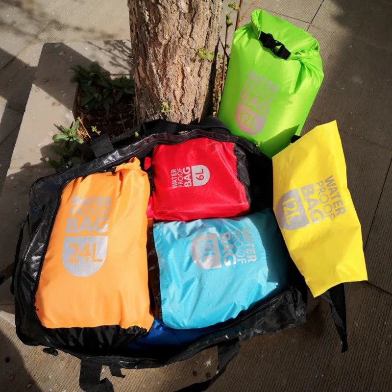 Swimming Waterproof Dry Bag Pack For Rafting Kayaking River Trekking