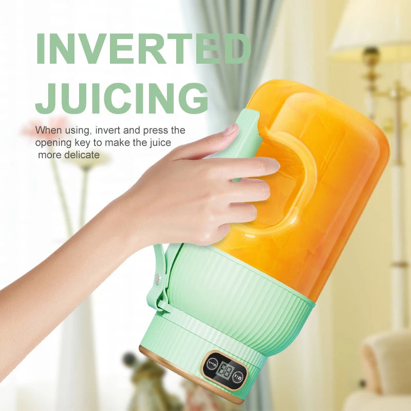 Portable Juicer Blender Fruit Juicer 1000ML USB Charging