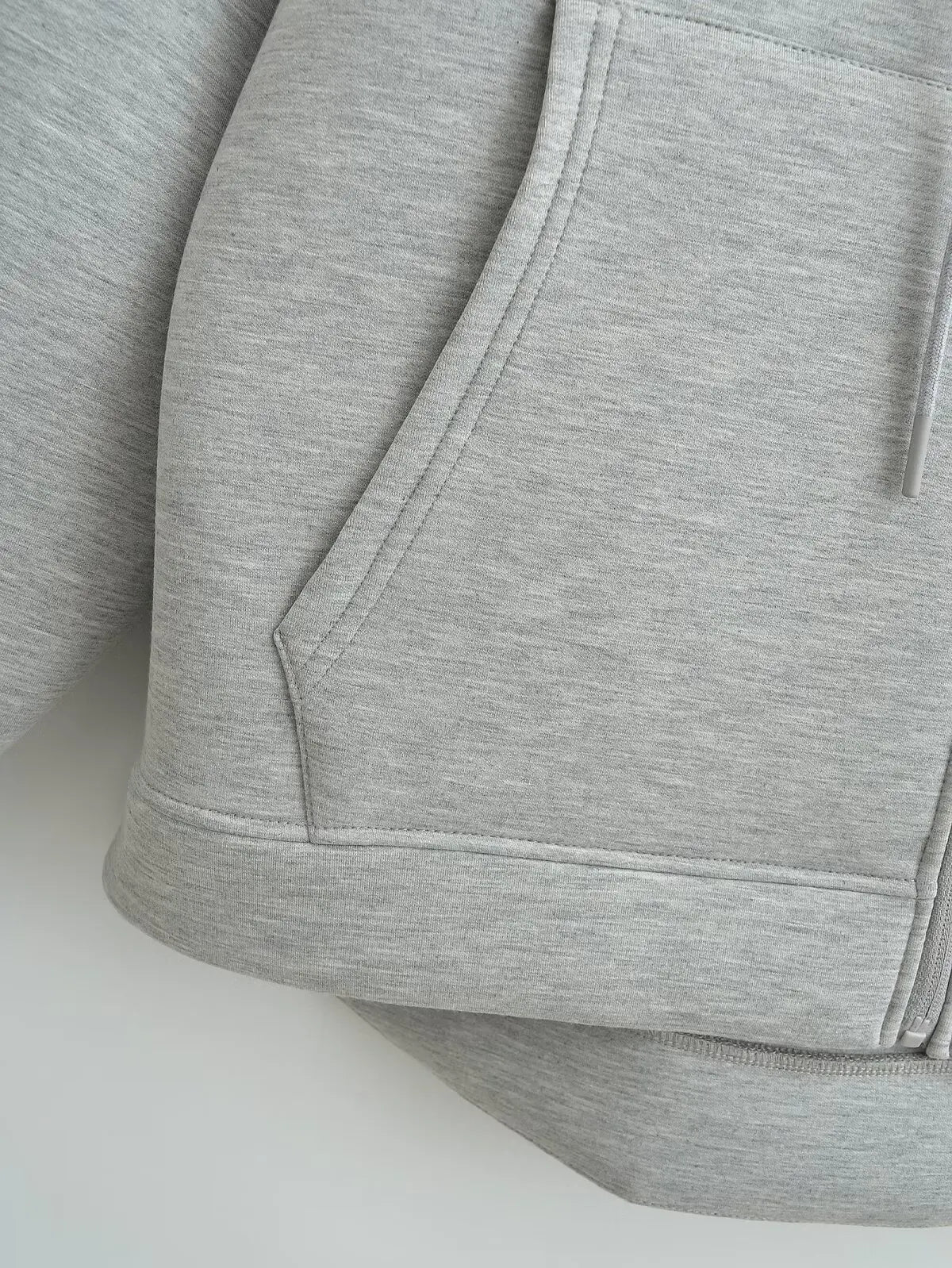 Women's Street Zipper Hoodi Oversized