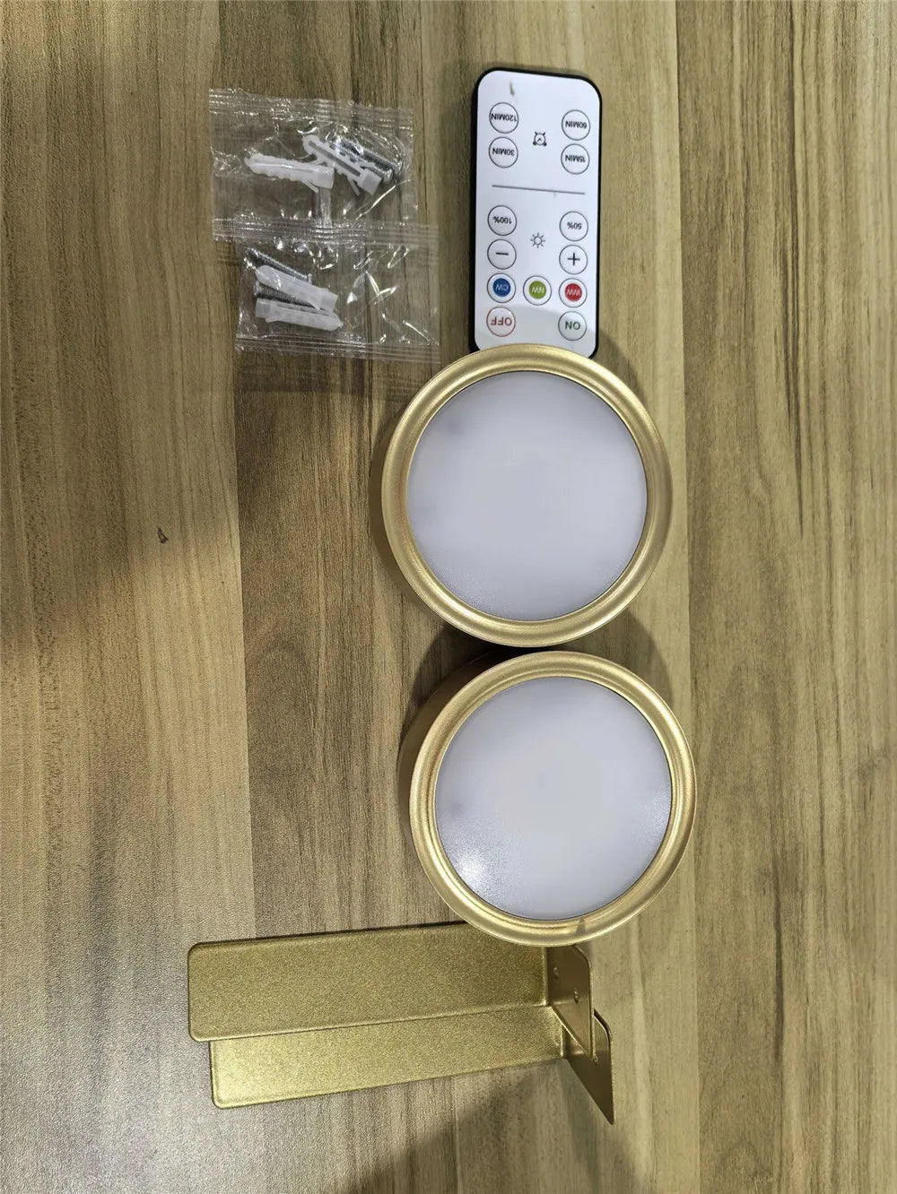 3 Color Wireless Wall Light Dimmable Led Spotlight Battery Powered Lamp Home Wall Lamp Led Lights