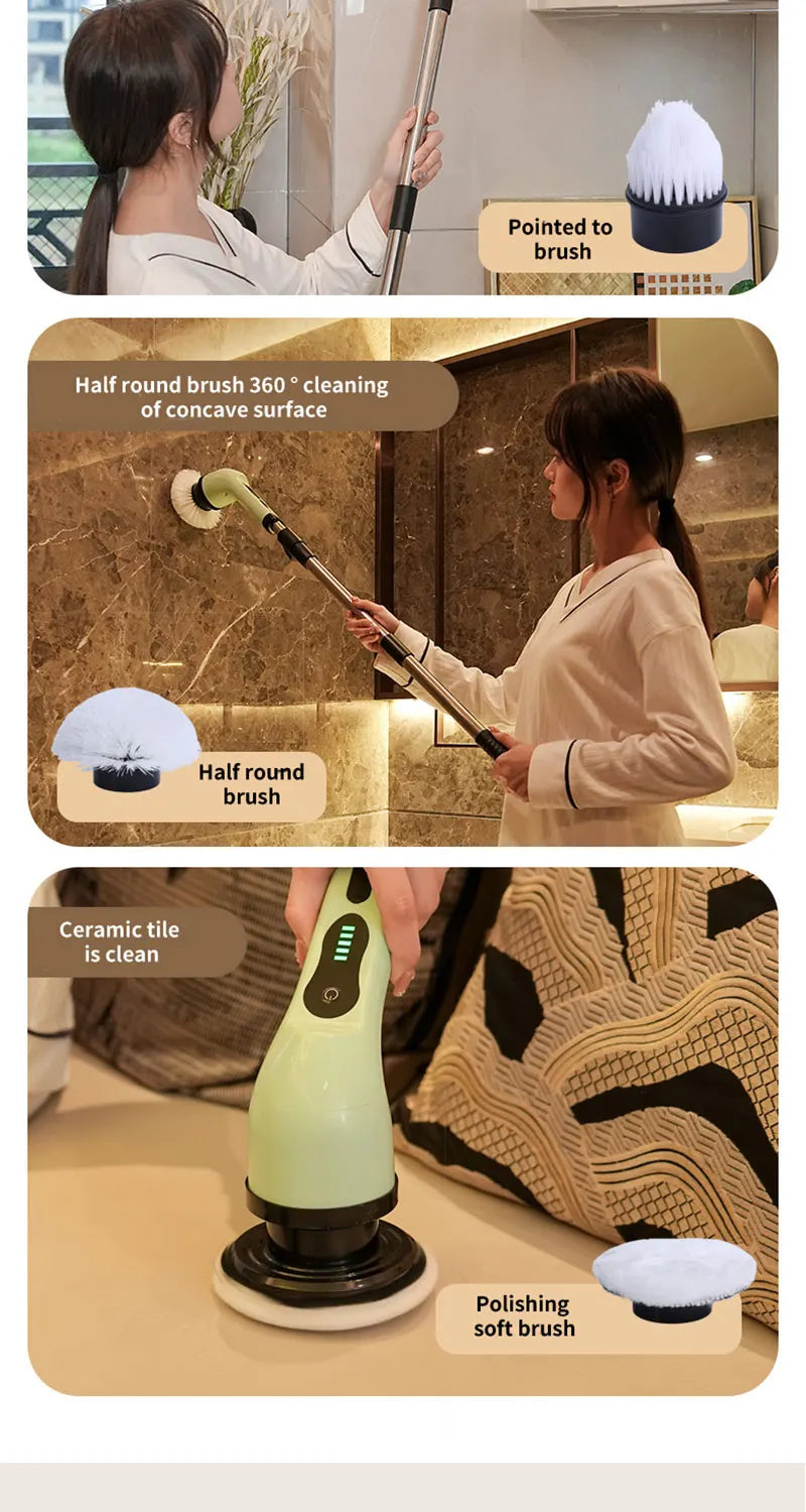 9 in 1 Electric Cleaning Brush