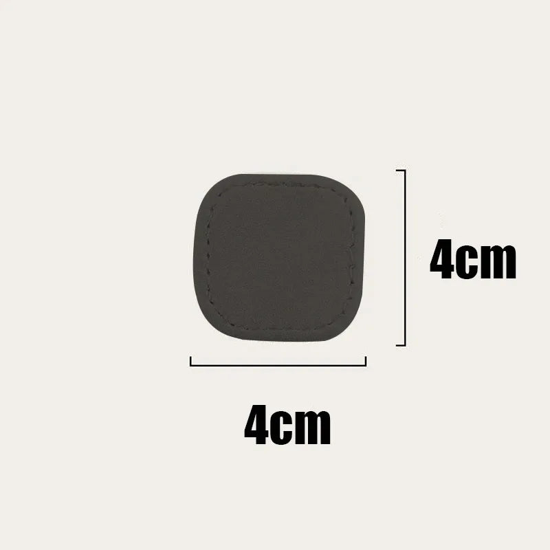 Suede Magnetic Suction Car Seat Belt Fixing Clips Auto Belt Holder