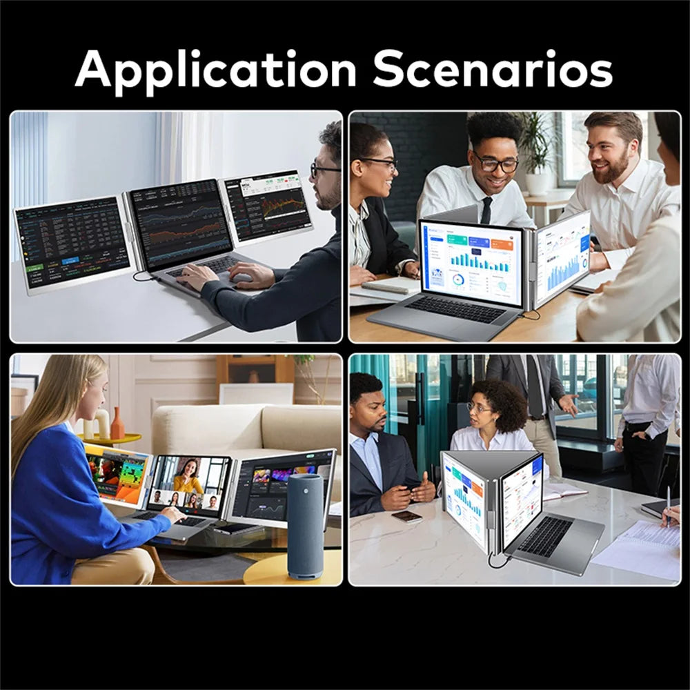 Dual Screen Display Extended Portable Monitor