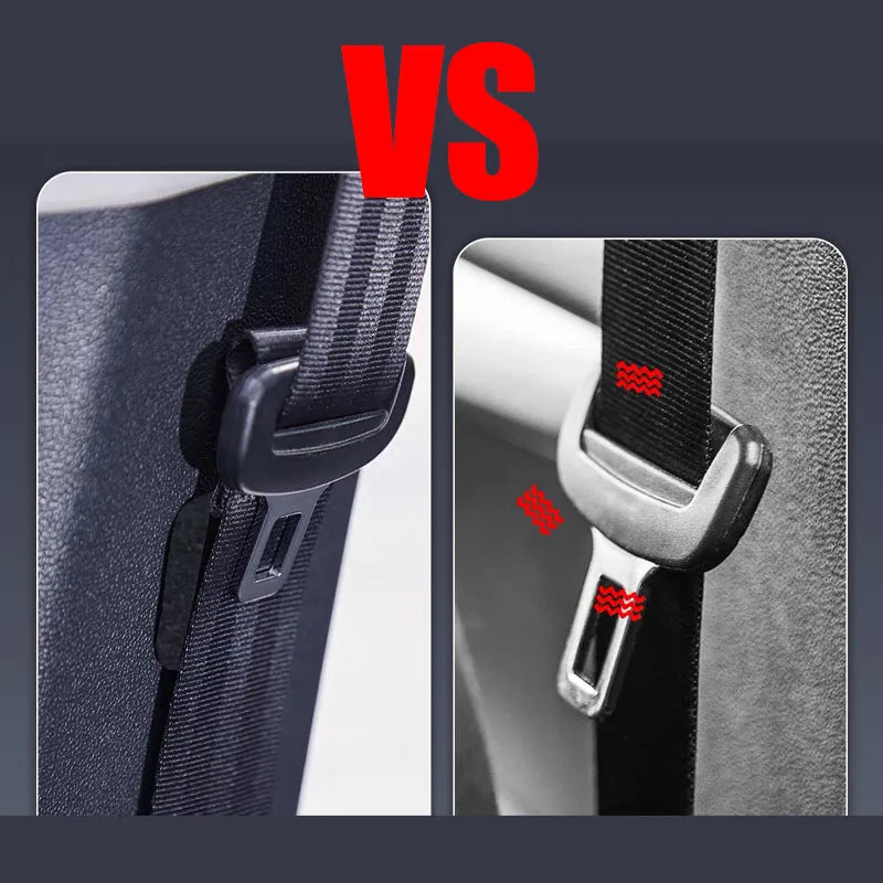 Suede Magnetic Suction Car Seat Belt Fixing Clips Auto Belt Holder