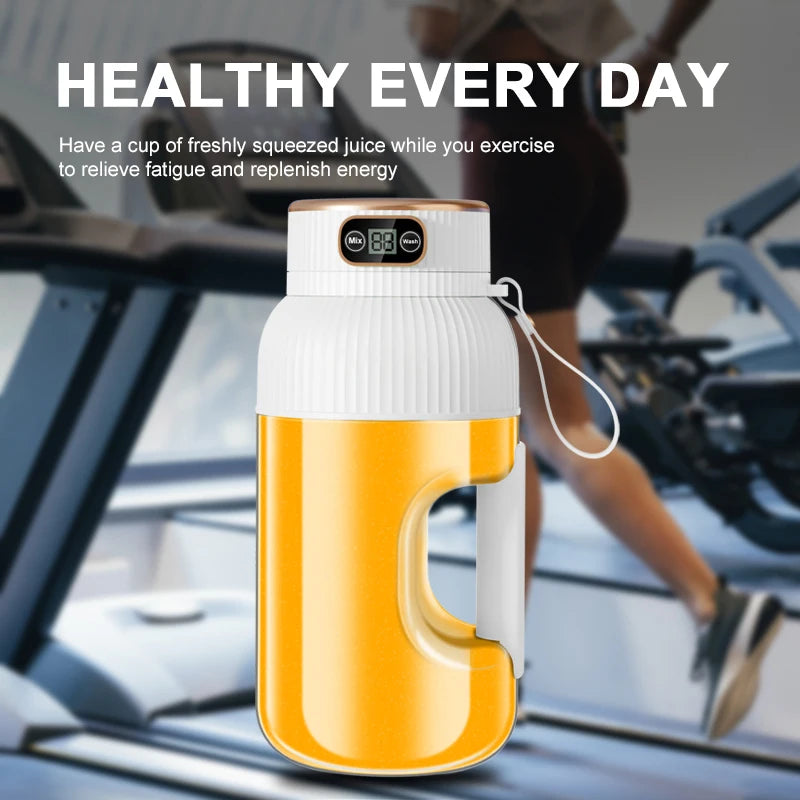 Portable Juicer Blender Fruit Juicer 1000ML USB Charging