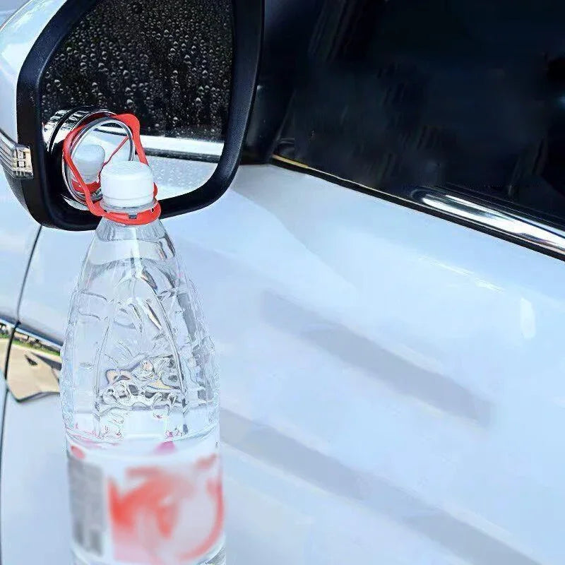 2Pcs Round Frame Convex Blind Spot Mirror Safety Driving