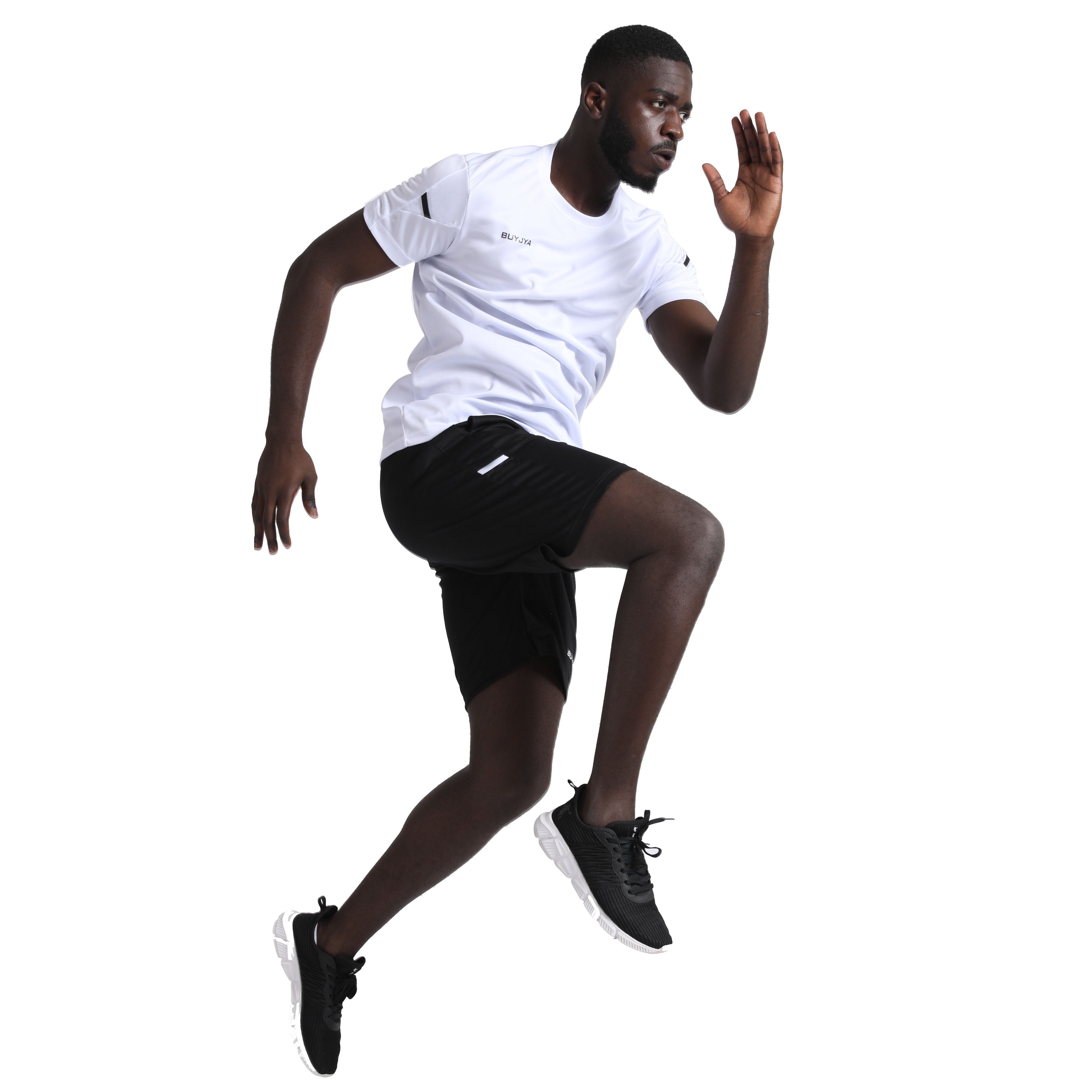 3Pack Men's  Workout Set Gym Shirt Set S-3XL