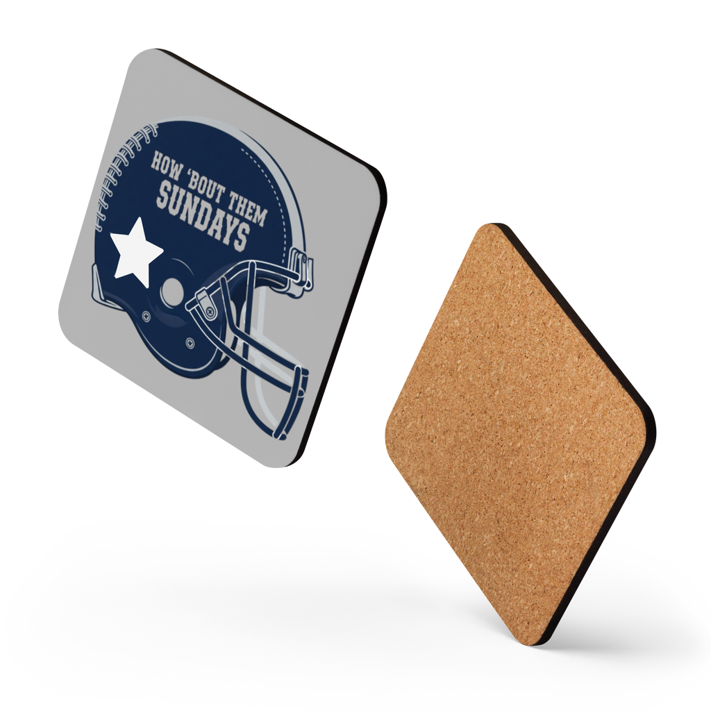 Original 'How Bout Them Sundays' Coaster