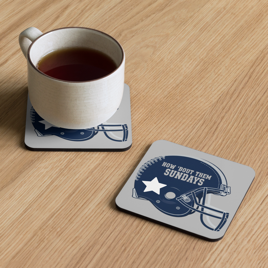 Original 'How Bout Them Sundays' Coaster