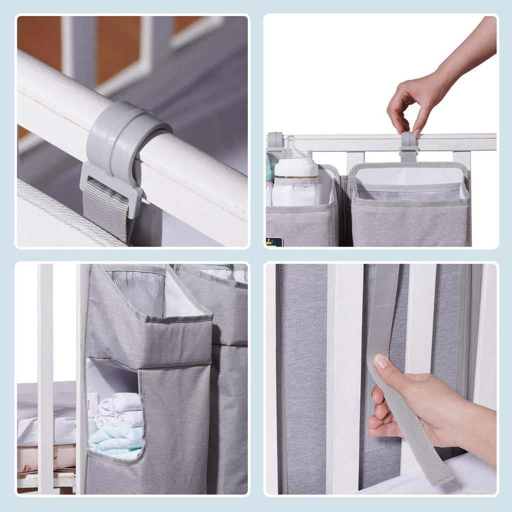 Hanging Diaper Caddy Organizer with Dividers