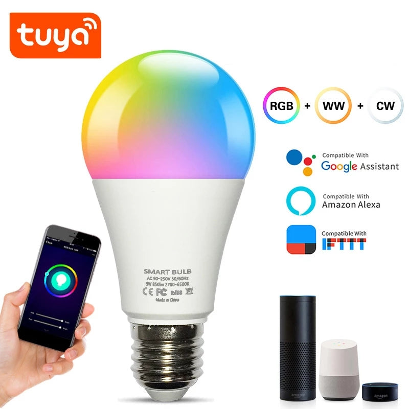 Smart WiF LEDi Light Bulb with Alexa Google Assistant
