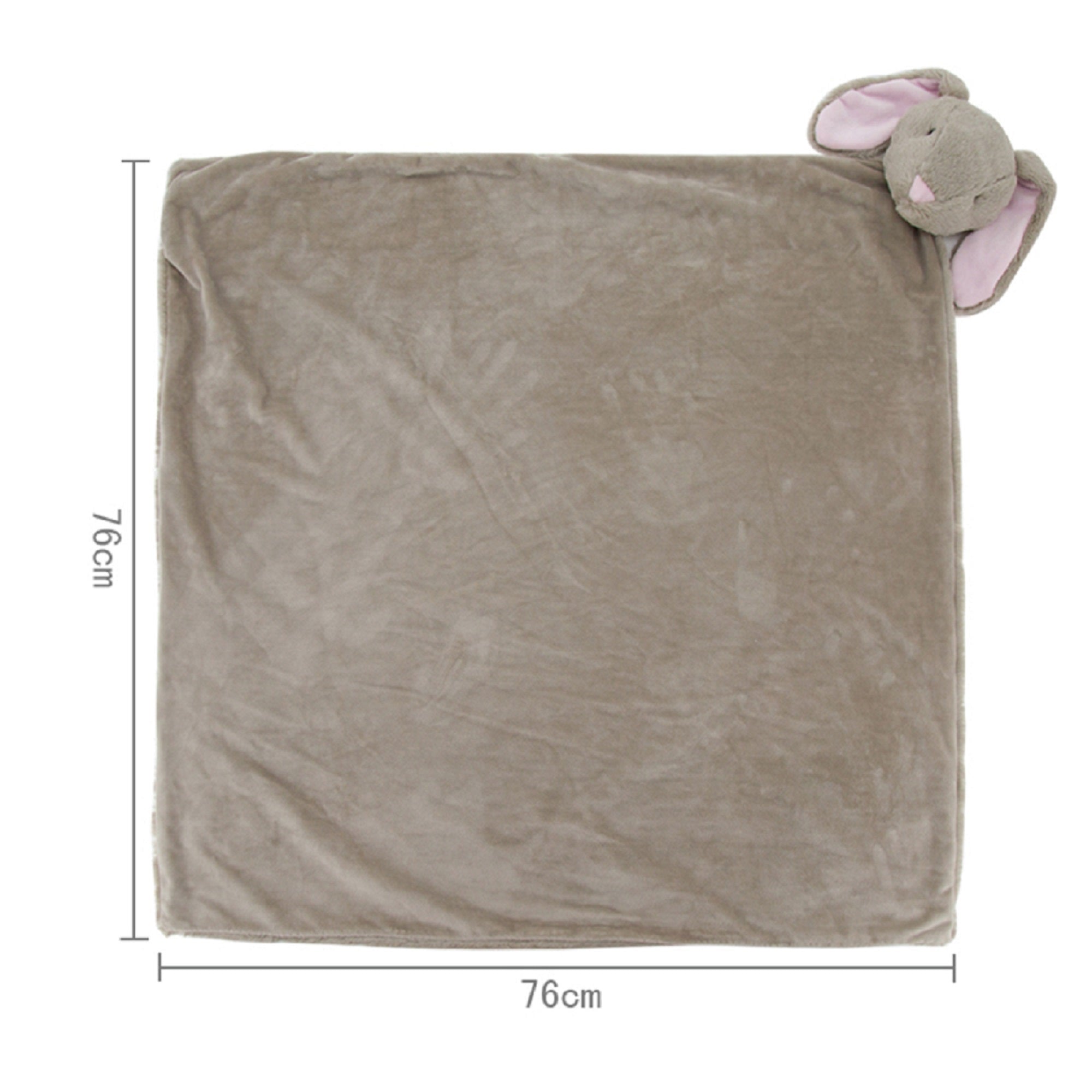 Bunny Plush Animal Baby Blanket  Soft Cuddle
