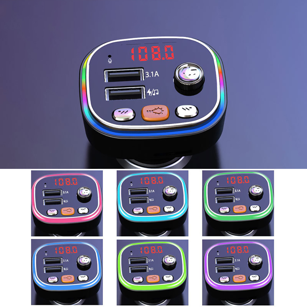Wireless Car Bluetooth Adapters FM Transmitter