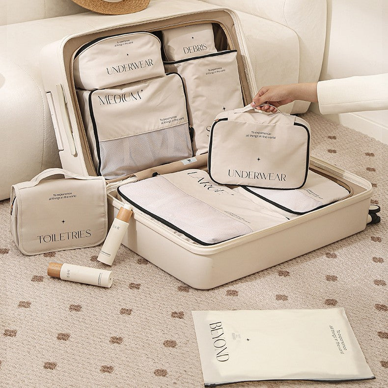 Travel Packing Organizer Set For Suitcase