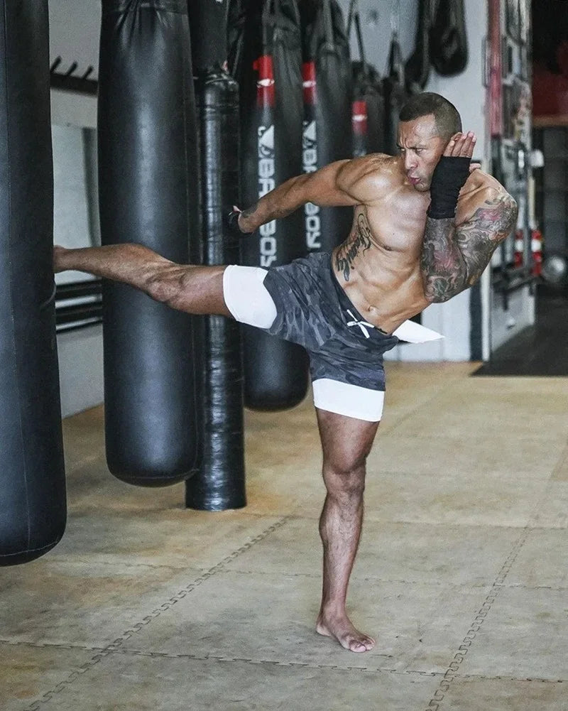 Mens Sports Shorts Breathable and Quick Dry Training