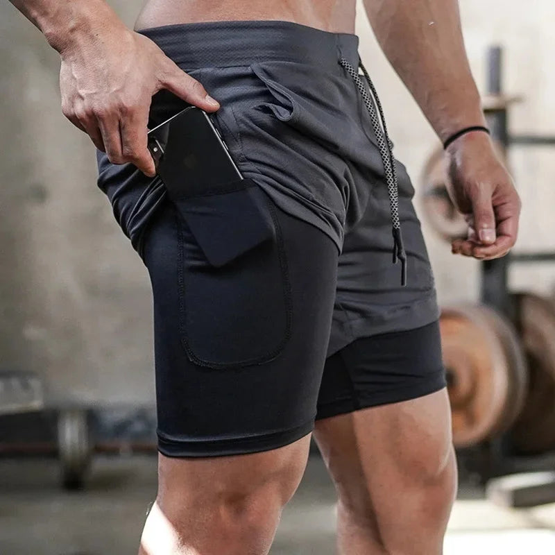  Mens Sports Shorts Breathable and Quick Dry Training