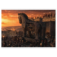 The Fall of Troy Ancient Greece Themed Puzzle