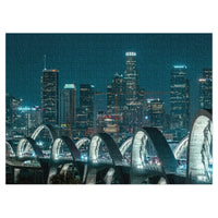 'Skybridge' City Lights Collection 500 Piece Puzzle