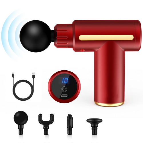 Compact Handheld Muscle Massager Deep Tissue Percussion Massager