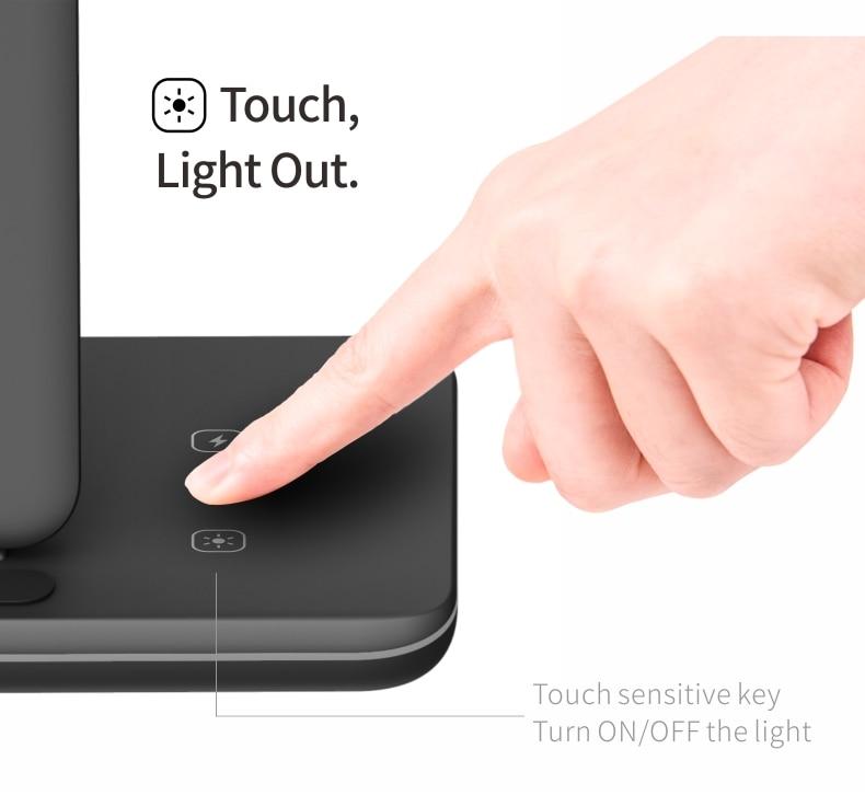 3 in 1 Fast Wireless Charging Station for Mobile Phones