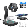 3 in 1 Fast Wireless Charging Station for Mobile Phones